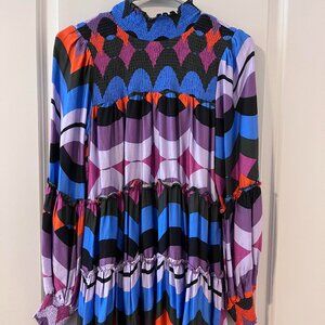 Karlie Carnival Tiered Dress size Small